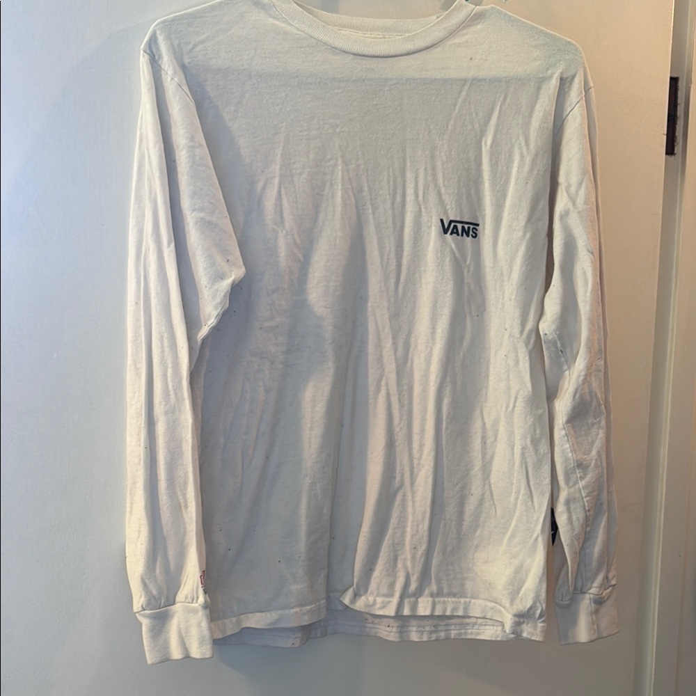 Vans x Marvel White Long Sleeve Tee Classic Crew